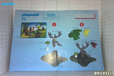 Инструкция к набору Playmobil 6891pm Летний лагерь: Ночная прогулка