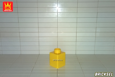 Кубик 1х1 желтый