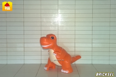 Тираннозавр Рекс оранжевый