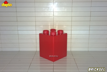 Кубик LEGO DUPLO 2х2х2 красный